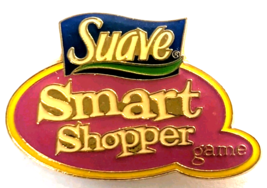 Suave Smart Shopper Game Promotional Pin Advertising Collectible VTG - $12.99
