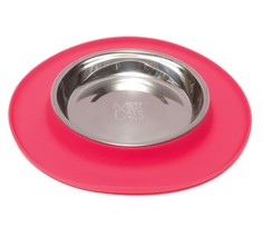 Messy Mutts Cat Feeder Silicone Red - £16.57 GBP