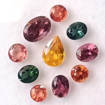 Gem Box, Mix Precious, Mix Semi Precious Lot ,4.55 Cts., 10 Pcs., Tourmaline, Sa - £117.95 GBP