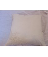 Donna Karan SUNDIAL Emboridered Ivory Decorative Pillow NWT 2available - $92.71 CAD