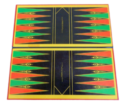 Vintage 1967 SelRight Games Backgammon, Acey Duecey, &amp; checkers board game - $24.99