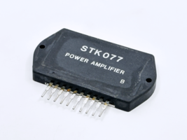 STK077 Sanyo Single Channel Audio Power Amplifier 20W Dual Supply Hybrid... - $8.50