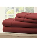 Wrinkle Free Shrinkage Free Sheet Set with 2 Pillow Cases QUEEN SIZE &amp; k... - $32.97+