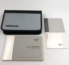 2008 Nissan Versa Owners Manual Handbook Set with Case OEM J03B42014 - £28.15 GBP