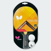 Butterfly Stayer 1500 FL Shakehand Table Tennis Racket Paddles 147g NWT - $43.11