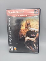 Twisted Metal Black Greatest Hits Playstation 2 Game &amp; Manual - £10.44 GBP