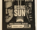 Rising Sun TV Guide Print Ad Sean Connery Wesley Snipes TPA7 - $5.93