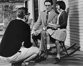 Gregory Peck And Mary Badham In To Kill A Mockingbird Director Robert Mulligan O - $69.99