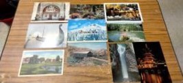 Lot of 10 postcard with some foreign vintage postcards - £7.56 GBP