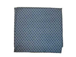 Mainstays (1) KING FLAT SHEET Microfiber Diamond Blue Geometric, A+ - $204.02 MXN