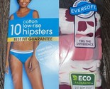 Fruit of the Loom Women&#39;s Hipster Underwear Panties 10-Pair Cotton ~ XL/8 - $18.49