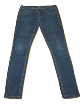 Slimic Skinny Jeans Blue Denim Cotton Spandex Premium Juniors Size 9 - £7.88 GBP