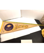 Los Angeles Lakers &quot;The Forum&quot; Basketball Pennant Vintage - $24.97