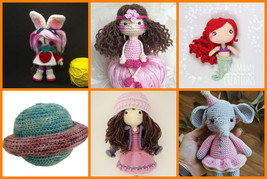 PACK 6 PDF Pattern Crochet (SEE PHOTOS) Pattern Amigurumi Pattern | INST... - $4.98
