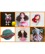 PACK 6 PDF Pattern Crochet (SEE PHOTOS) Pattern Amigurumi Pattern | INST... - $4.98