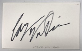 Casper Van Dien Signed Autographed Vintage 3x5 Index Card - $15.00