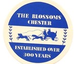 The BLOSSOMS Chester Luggage Label United Kingdom Established Over 300 Y... - $16.88