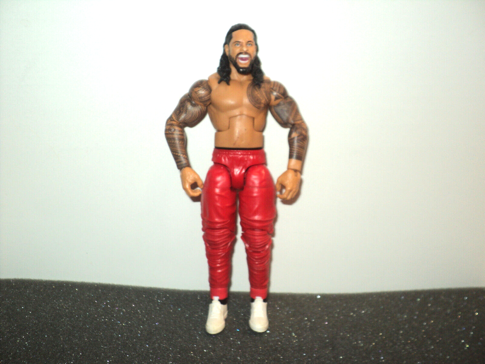 Jimmy Uso Wrestling Action Figure WWE Elite Collection 64 WWF 2017 7" High - $29.03