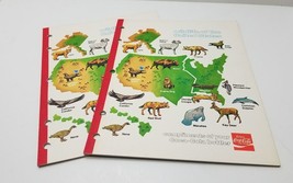 Coca Cola Writing Tablet, Notepads 1940s Vintage  Wildlife Cover Lot of 2 - £10.76 GBP