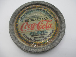 Coca-Cola Coaster Pewter Bergamot Brass Works 1979 Vintage Artist Ron Ki... - £9.89 GBP