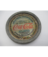 Coca-Cola Coaster Pewter Bergamot Brass Works 1979 Vintage Artist Ron Ki... - £9.78 GBP