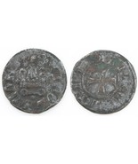 1450-1462 Campobasso Billon Tornese Pièce de Monnaie F + Molise Italie N... - €123,49 EUR