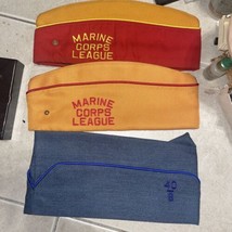 Lot of Veterans of Foreign Wars  Marine Corps League, ￼  Hat Cap - £10.90 GBP