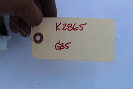 2003-2004 INFINITI G35 SEDAN RH REAR PASSENGER SEAT BELT HARNESS RETRACTOR K2865 image 11