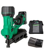 Metabo HPT 18V MultiVolt Brushless Cordless Coil Roofing Nailer Kit, 1-3... - $9,573.32 MXN