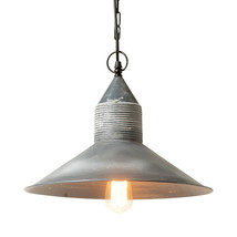 Irvins Country Tinware Rustic Shade Pendant - £86.08 GBP