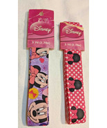 2 Ribbon Minnie Mouse Heads Grosgrain Ribbon 3 Yd x 1 in - £5.20 GBP