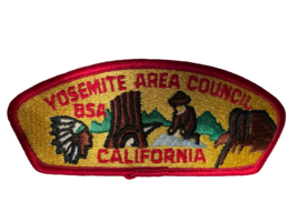 YOSEMITE AREA COUNCIL BSA CALIFORIA BOT SCOUT COUNCIL PATCH NEW SHOULDER... - £7.19 GBP