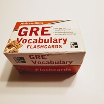 McGraw-Hill&#39;s GRE Vocabulary Flashcards. Perfect shape - $11.00