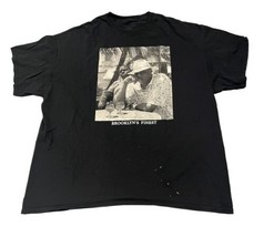Reasonable Doubt Men’s XXL Black Brooklyn Graphic Tee Jay-Z Biggie BIG D... - $339.28 MXN