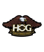 Harley Ownership Group Eagle HOG Iron on Patch 5” - £8.09 GBP