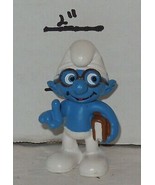 2011 The Smurfs 3D Movie Series. #20734 Movie Brainy Smurf PVC Figure Sc... - £18.89 GBP