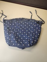 Longaberger Basket Classic Blue Fabric Liner 9x6x6 - £5.55 GBP