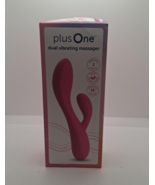 *DAMGED BOX* plusOne Dual Rabbit Vibrator Personal Massager, 10 Vibration - $332.56 MXN