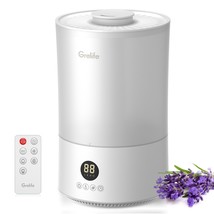 Ultrasonic Humidifiers For Bedroom Large Room Office Cool Mist Air Humidifier 4L - £59.14 GBP