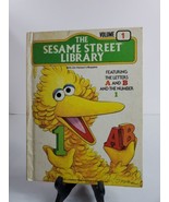 The sesame street library volume 1 jim henson&#39;s muppets hardcover - £3.19 GBP