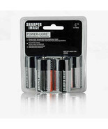 Sharper Image Power-Core 4-Pack C 1.5-volt Alkaline Batteries - $17.73 CAD