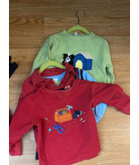 2 Talbots boys 3 T Shirts Red Green - $33.90 CAD