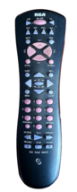 RCA Universal Remote Control Device Black Tested Sanitized TV VCR DVD AUX - $10.99