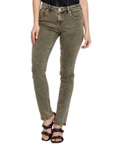 Dear John Denim blaire straight jean in Olive - £49.36 GBP