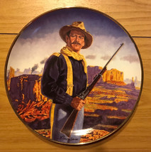 Franklin Mint Limited Edition John Wayne Collector Plate HERO OF THE WEST - £17.25 GBP
