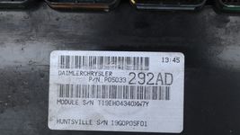 Dodge Chrysler Mopar Engine Control Unit Module Computer ECU ECM PCM P05033292AD image 2