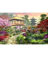 Cross Stitch Chart Pattern HAED Mini Japan Garden, Heaven and Earth Designs - €9,54 EUR