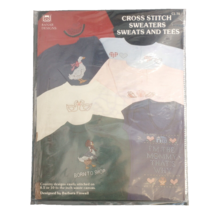 Cross Stitch Sweaters Sweats and Tees Banar Designs Shirts Duck Geese Swans - £3.87 GBP
