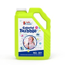 Bubble Solution Refill 1L/33.8 Oz,Large Size For Bubble Guns,Wands,Blower,Bubble - £16.07 GBP