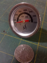 8LL11  THERMOMETER FROM BBQ GRILL, VERY GOOD CONDITION - $5.79